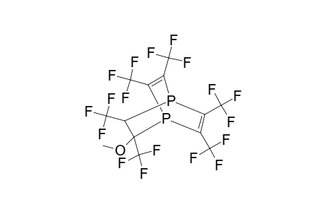 2,3,5,6,7,8-HEXAKIS-(TRIFLUOROMETHYL)-7-METHOXY-1,4-DIPHOSPHABICYCLO-[2.2.2]-OCTA-2,5-DIENE