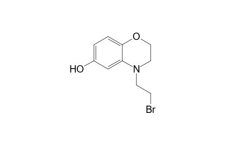 4-(2-Bromoethyl)-3,4-dihydro-2H-benzo[b][1,4]oxazin-6-ol