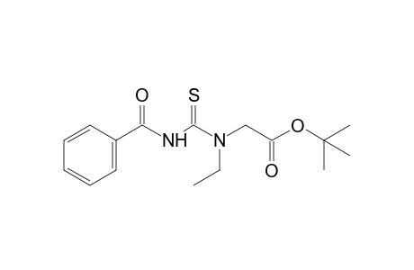 N-[benzoly(thiocarbamoyl)]-N-ethylglycine, tert-butyl ester