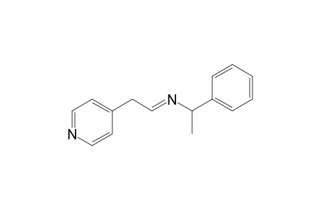 N-(4-Pyridylethylidene)-N-(1-phenylethyl)amine