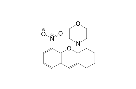 morpholine, 4-(1,2,3,4-tetrahydro-5-nitro-4aH-xanthen-4a-yl)-