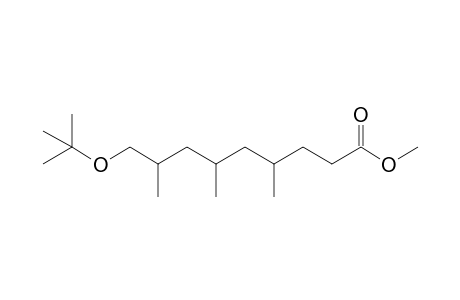 Methyl 9-(t-butoxy)-4,6,8-trimethyl-1-nonanoate