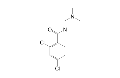 2,4-DICHLORO-N-[(DIMETHYLAMINO)-METHYLENE]-BENZAMIDE