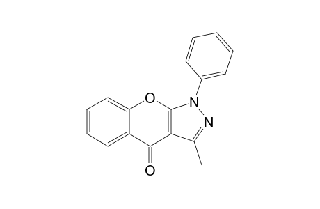 3-METHYL-1-PHENYL-CHROMENO-[2,3-C]-PYRAZOLE-4(1H)-ONE