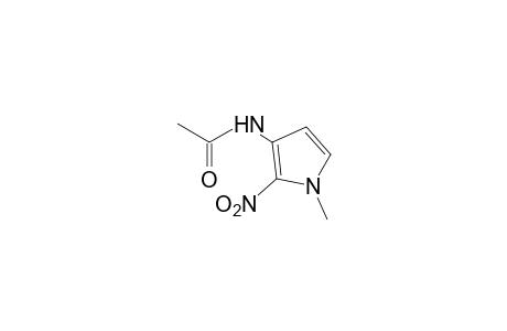 N-(1-methyl-2-nitropyrrol-3-yl)acetamide