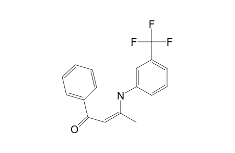 2-[(3-TRIFLUOROMETHYL)-PHENYL]-AMINOETHENYL-PHENYL-KETONE