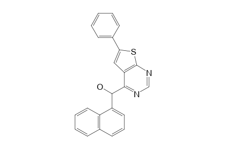 NAPHTHALEN-1-YL-(6-PHENYLTHIENO-[2,3-D]-PYRIMIDIN-4-YL)-METHANOL