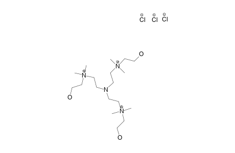 N,N',N''-TRIS-(2-HYDROXYETHYL)-N,N,N',N',N'',N''-HEXAMETHYL-2,2',2''-NITRILOTRIS-(ETHYLAMMONIUM)-TRICHLORIDE