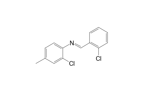 2-chloro-N-(o-chlorobenzylidene)-p-toluidine