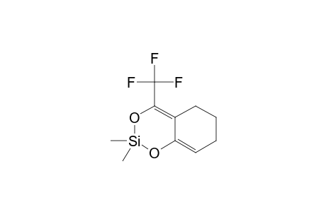 4-TRIFLUOROMETHYL-6,7-DIHYDRO-2,2-DIMETHYL-1,3-DIOXA-2-SILANAPHTHALENE