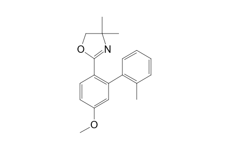 2-[2-(2-(Methylphenyl)-4-methoxyphenyl]-4,4-dimethyl-2-oxazoline