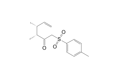 (3R*,4R*)-3,4-dimethyl-1-((4-methylphenyl)sulfonyl)-5-hexen-2-one