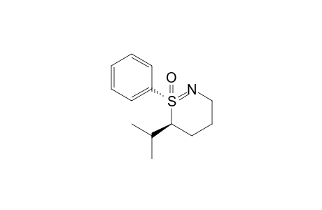 (+)-(1S,6S)-6-Isopropyl-1-phenyl-3,4,5,6-tetrahydro[1,2]thiazin-1-oxide