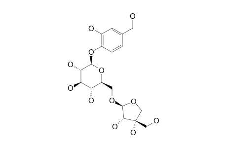 6'-O-BETA-D-APIOFURANOSYL-CALLERYANIN