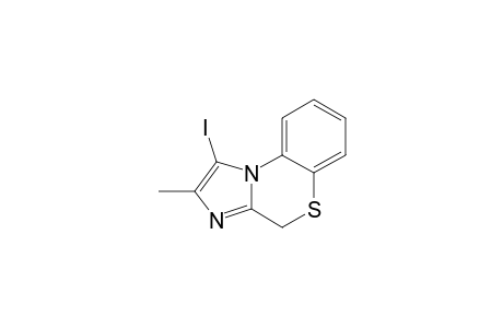 1-IODO-2-METHYL-4H-IMIDAZO-[2,1-C]-[1,4]-BENZOTHIAZINE