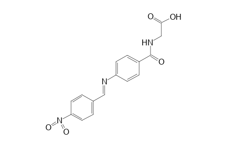 p-[(p-nitrobenzylidene)amino]hippuric acid