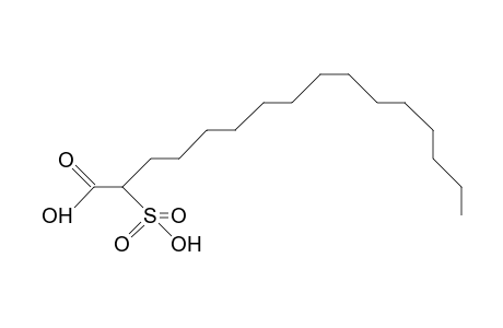 2-sulfohexadecanoic acid