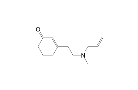 3-[2-[N-Methyl-N-(2-propenyl)amino]ethyl]-2-cyclohexenone