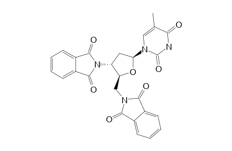 3',5'-DIPHTHALIMIDO-2',3',5'-TRIDEOXYTHYMIDINE