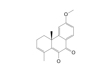 9-OXO-6-METHOXY-10-HYDROXY-1,4A-BETA-DIMETHYL-3,4,4A,9-TETRAHYDRO-PHENANTHRENE