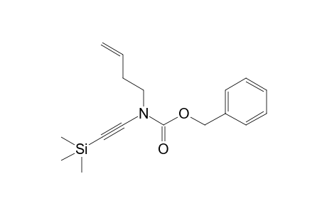 Benzyl N-(but-3-enyl)-N-(trimethylsilylethynyl)-carbamate