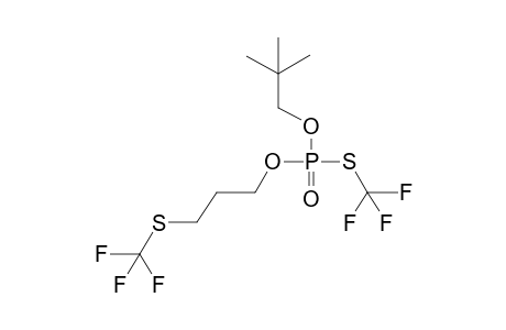 O-(3-TRIFLUOROMETHYLTHIOPROPYL)-S-TRIFLUOROMETHYL-O-NEOPENTYLTHIOPHOSPHATE