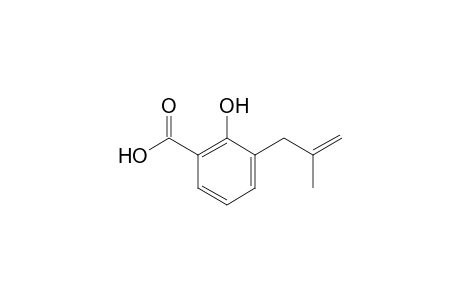 2-HYDROXY-3-(2-METHYL-2-PROPENYL)-BENZOIC-ACID