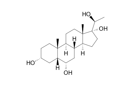 5β-pregnane-3α,6α,17,20α-tetrol