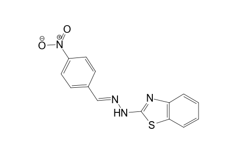 1,3-benzothiazol-2-yl-[(4-nitrobenzylidene)amino]amine