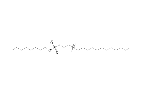 DODECANAMINIUM,N-ETHYL-2-[[HYDROXY-(OCTYLOXY)-PHOSPHINYL]-OXY]-N,N-DIMETHYL-INNER-SALT