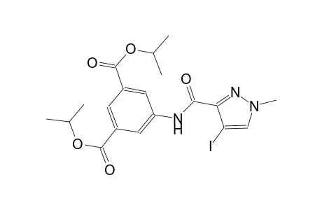 diisopropyl 5-{[(4-iodo-1-methyl-1H-pyrazol-3-yl)carbonyl]amino}isophthalate