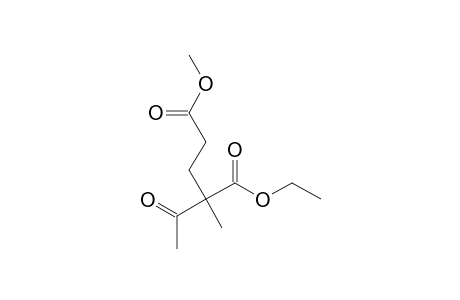 1-Ethyl 5-methyl 2-acetyl-2-methylpentanedioate