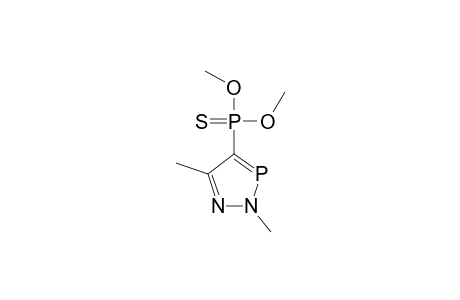 4-DIMETHOXYTHIOPHOSPHORYL-2,5-DIMETHYL-2H-1,2,3-SIGMA(2)-DIAZAPHOSPHOLE