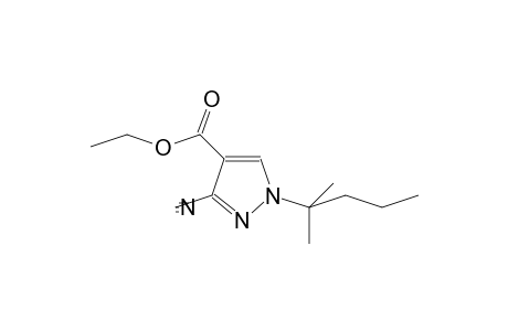 3-cyano-1-(1,1-dimethylbutyl)pyrazole-4-carboxylic acid ethyl ester