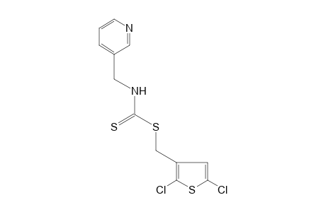 dithio[(3-pyridyl)methyl]carbamic acid, 2,5-dichloro-3-thenyl ester