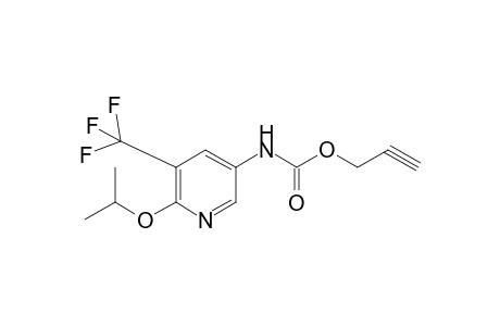 2-Propynyl 6-isopropoxy-5-(trifluoromethyl)-3-pyridinylcarbamate