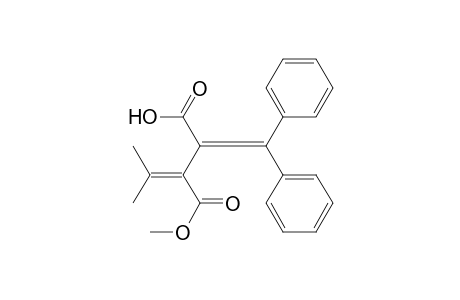 2-(diphenylmethylene)-3-isopropylidenesuccinic acid, 4-methyl ester