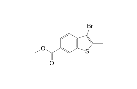 3-bromo-2-methylbenzo[b]thiophene-6-carboxylic acid, methyl ester