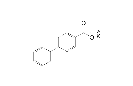 4-biphenylcarboxylic acid, potassium salt