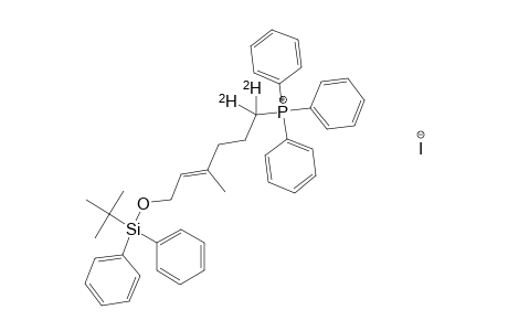 (E)-[1,1-(2)H2]-[6-[(TERT.-BUTYLDIPHENYLSILYL)-OXY]-4-METHYL-HEX-4-EN-1-YL]-TRIPHENYLPHOSPHONIUM-IODIDE