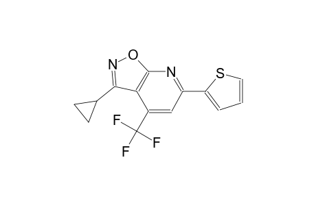 isoxazolo[5,4-b]pyridine, 3-cyclopropyl-6-(2-thienyl)-4-(trifluoromethyl)-