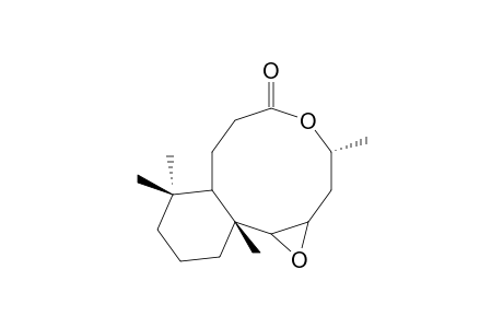 (9R,11R)-EPOXY-14,15,17-TRINOR-8,9-SECOLABDAN-8,13-OLIDE