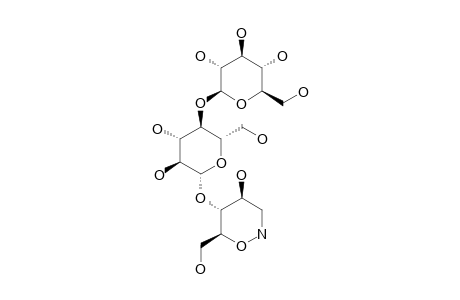 (4R,5S,6R)-5-[(BETA-D-GLUCOPYRANOSYL)-(1->4)-O-(BETA-D-GLUCOSYL)]-OXY-4-HYDROXY-6-HYDROXYMETHYL-3,4,5,6-TETRAHYDRO-2H-1,2-OXAZINE