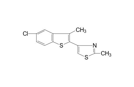 4-(5-chloro-3-methylbenzo[b]thien-2-yl)-2-methylthiazole