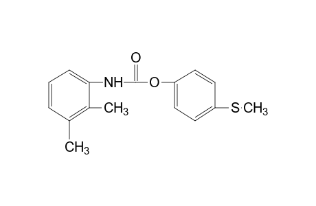 2,3-dimethylcarbanilic acid, p-(methylthio)phenyl ester