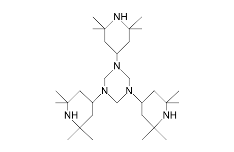 1,3,5-Tris(2,2,6,6-tetramethylpiperid-4-yl)hexahydrotriazine