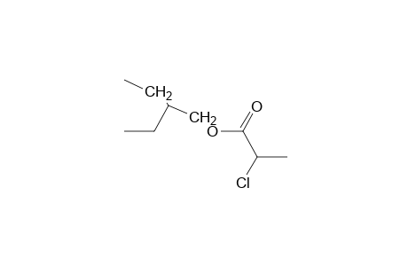 2-chloropropionic acid, 2-ethylbutyl ester