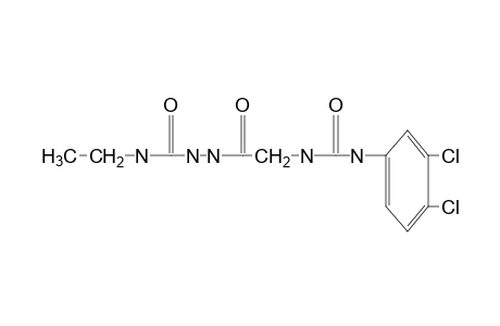 1-{N-[(3,4-dichlorophenyl)carbamoyl]glycyl}-4-ethylsemicarbazide