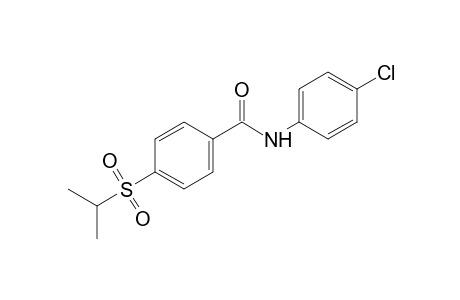 4'-chloro-4-(isopropylsulfonyl)benzanilide