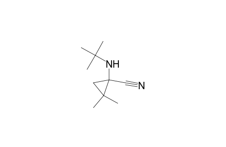 1-(tert-butylamino)-2,2-dimethyl-1-cyclopropanecarbonitrile